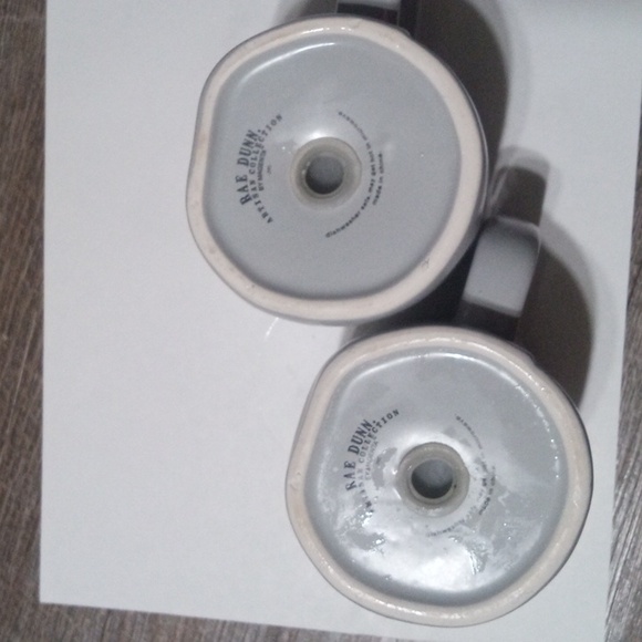 Rae Dunn Artisan Collection Spices and Herbs Shakers Large 5" by 4". (Set - Picture 3 of 4